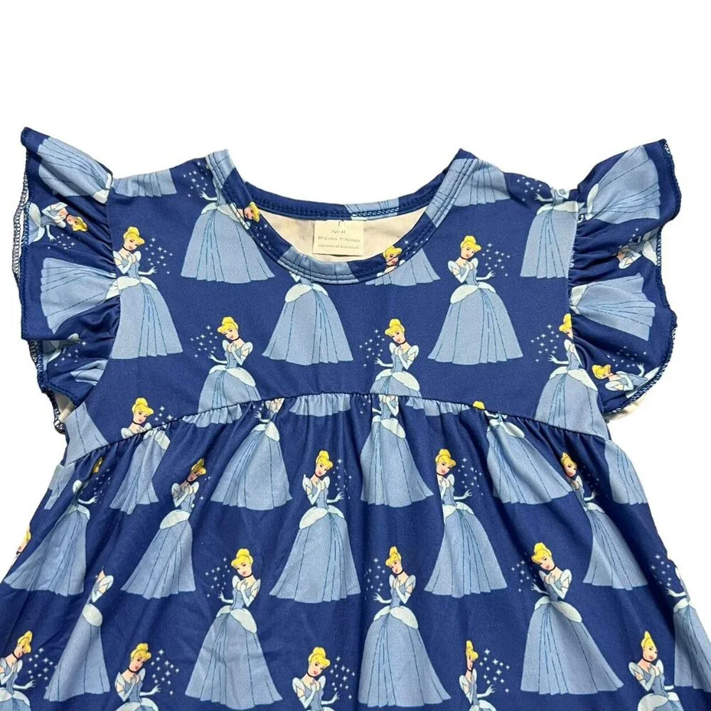 Girls 4T Cinderella Princess Pearl Dress